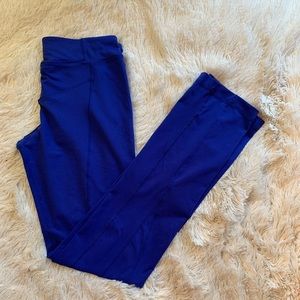 90 DEGREE by Reflex Blue Yoga Pants Small